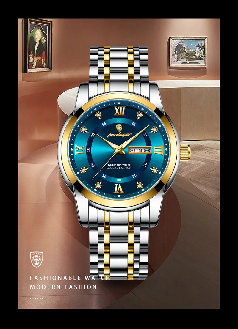 POEDAGAR Luxury Watch