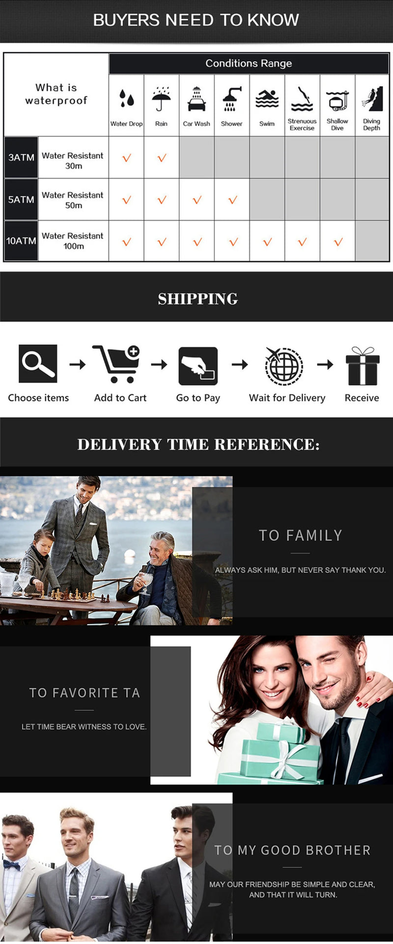 POEDAGAR Luxury Man