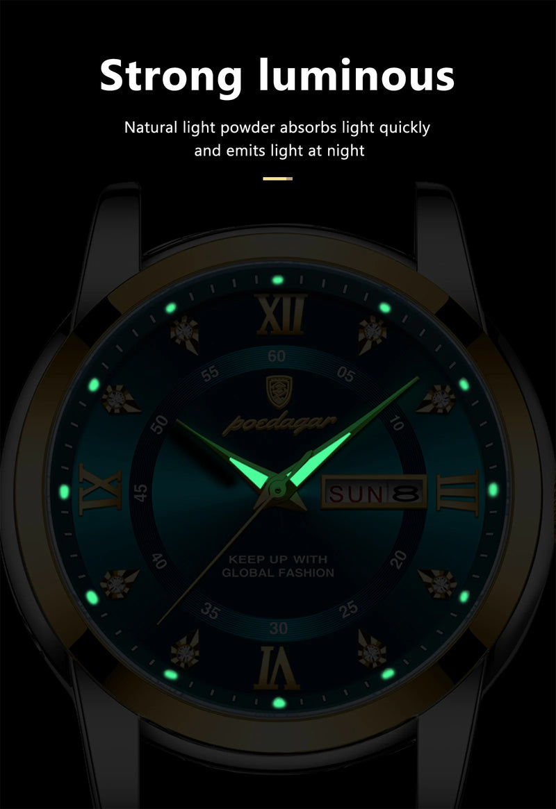 POEDAGAR Luxury Watch